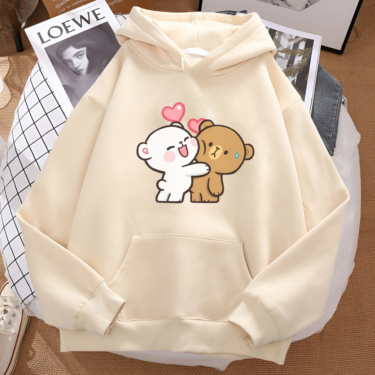 Bären-Panda-Hoodie