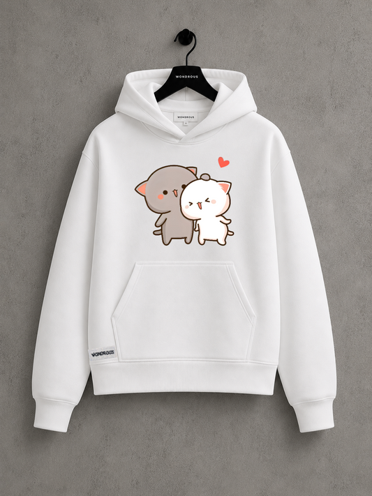 Sweat à capuche Peach Goma 1