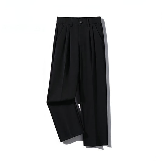 Pantalon classique à plis 