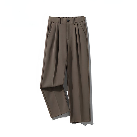 Pantalon classique à plis 