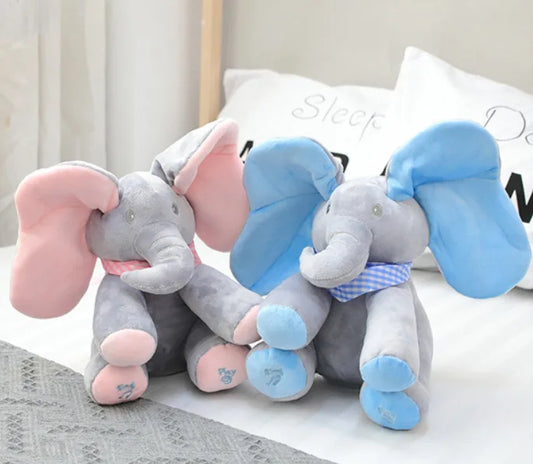 Jouet éléphant cache-cache