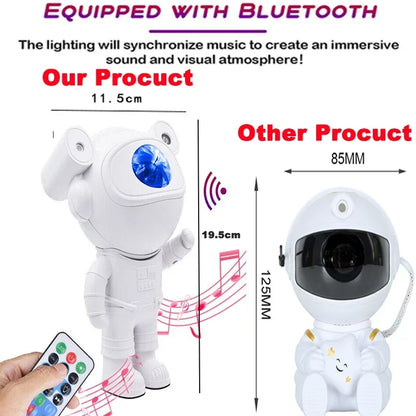 Galaxy Astronaut Projector Bluetooth Speaker