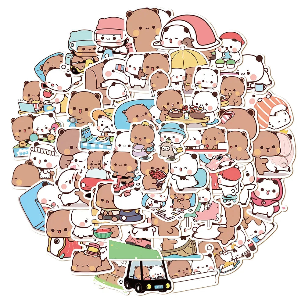 50sheets/set Bubu Dudu Stickers