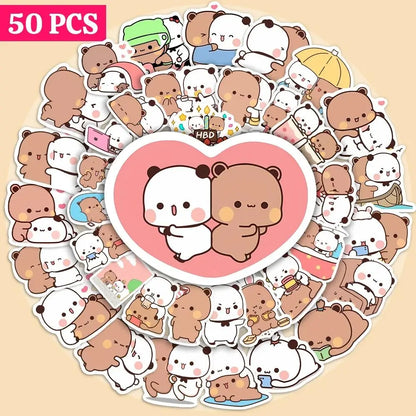 50sheets/set Bubu Dudu Stickers