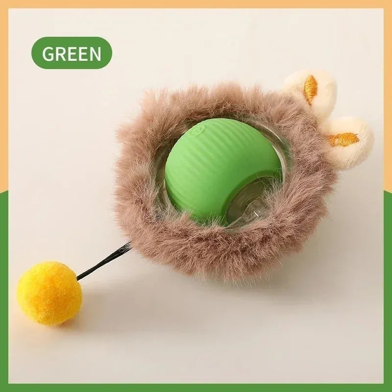 Lot de 2 balles interactives pour chat