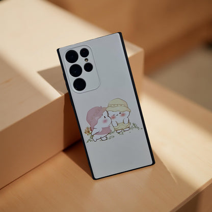 2 Stück Samsung- und iPhone-Hüllen