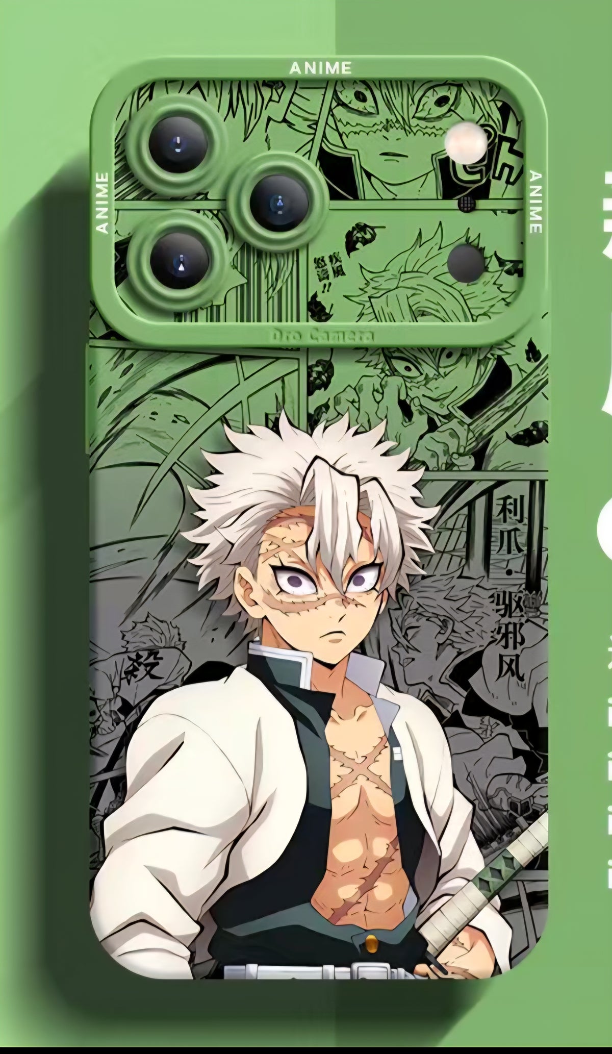 Anime Inspired Demon Warrior Phone Cover