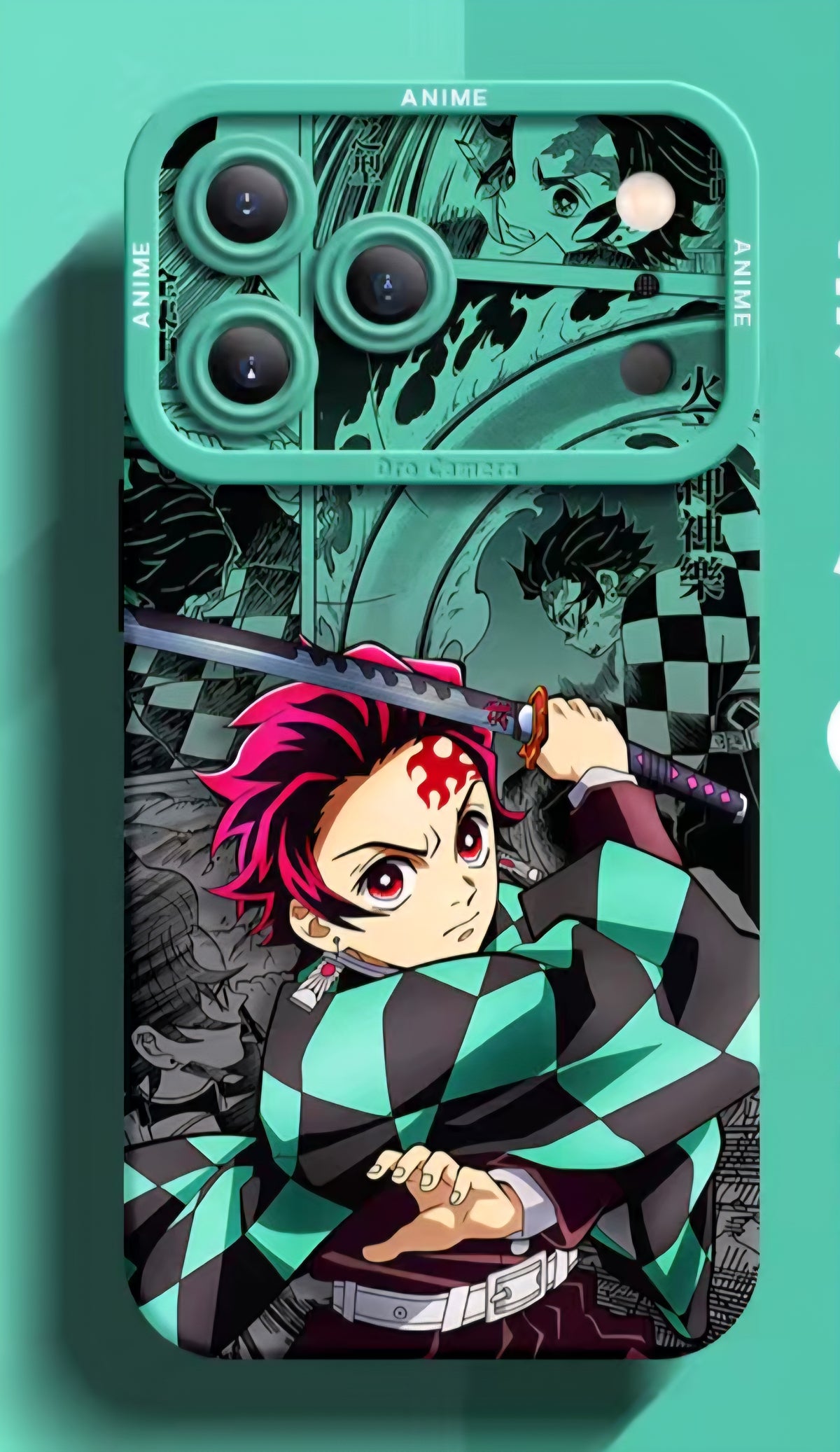 Anime Inspired Demon Warrior Phone Cover