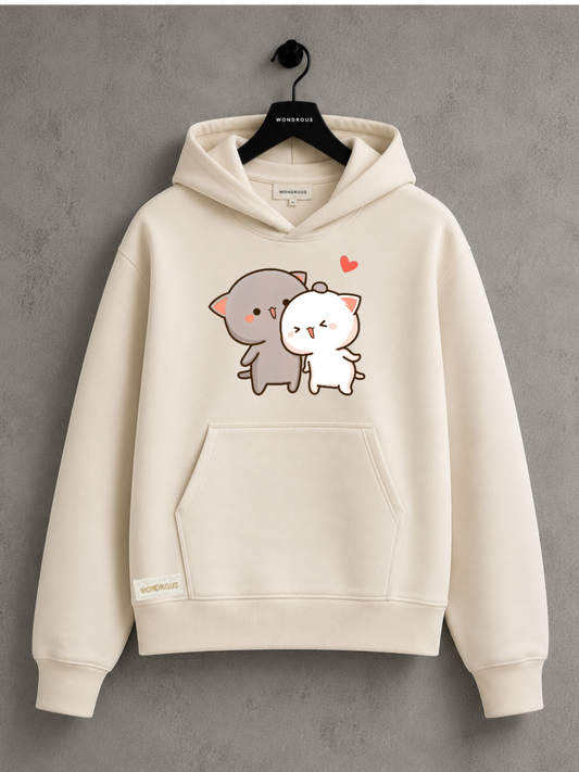 Sweat à capuche Peach Goma 1