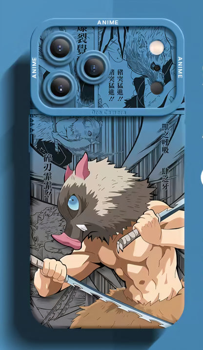 Anime Inspired Demon Warrior Phone Cover