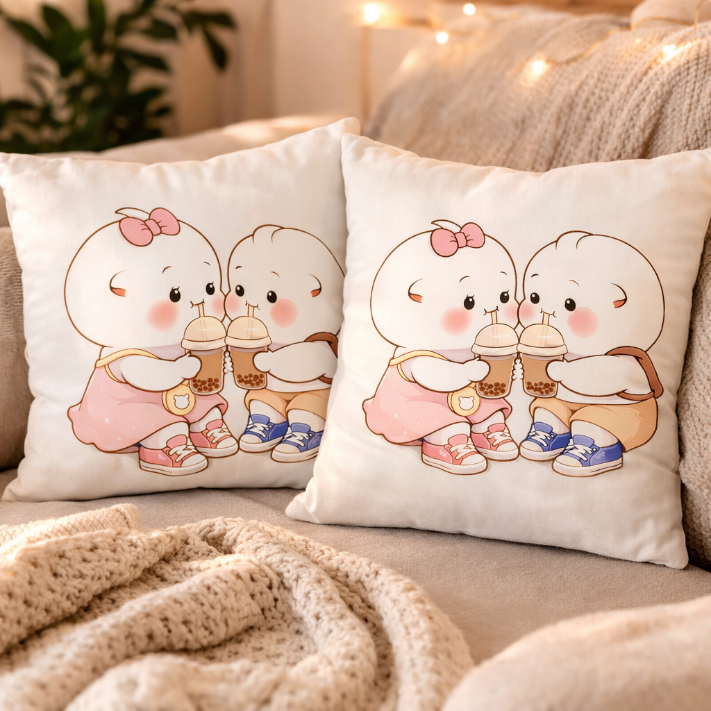 2Pcs New Pillow Cases (Pillow not included)