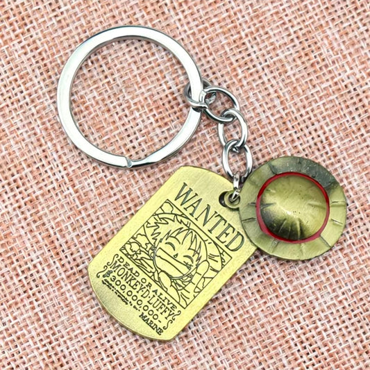 2Pcs Pirate Keyring