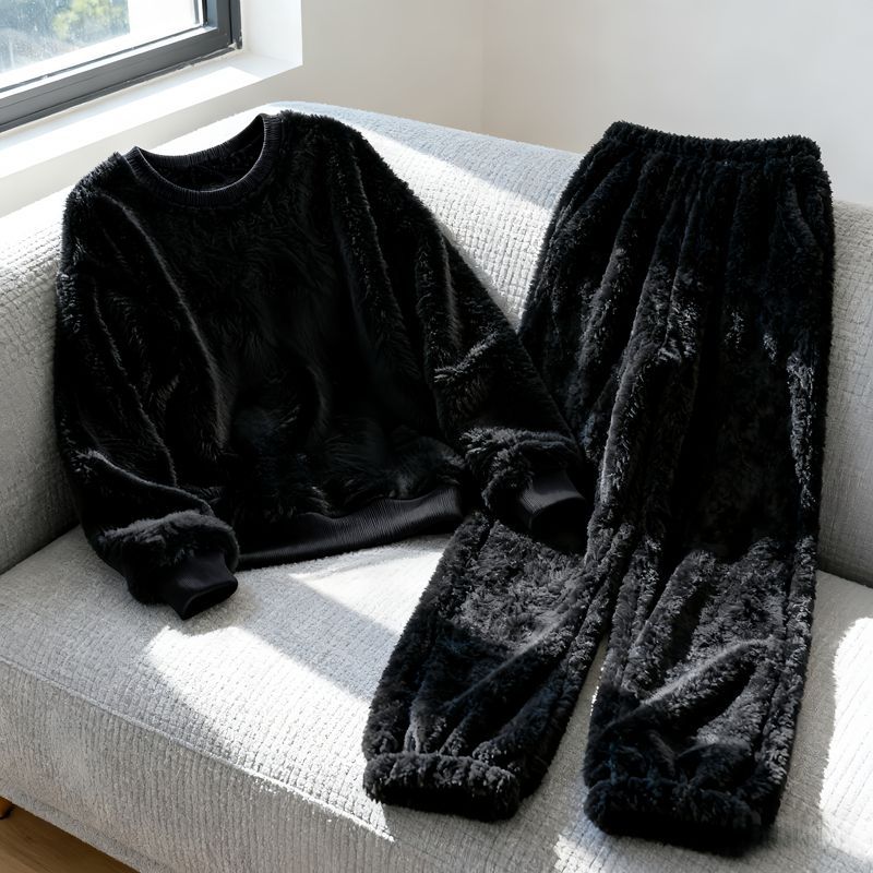 Fluffy Pajamas Set