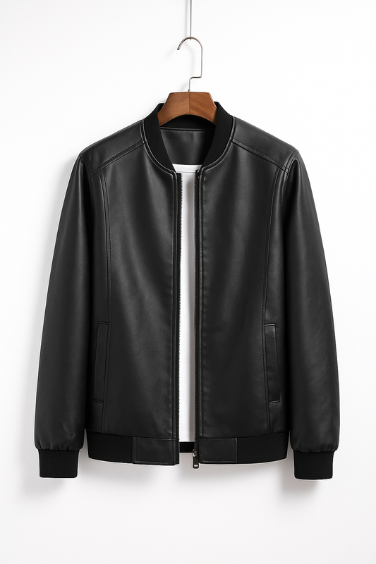 Veste en cuir pour homme 
